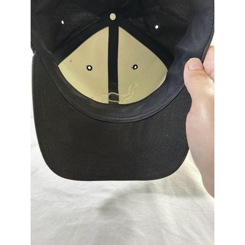 Vintage Camel Cigarettes Hat Black Embroidered Snapback - Picture 6 of 8